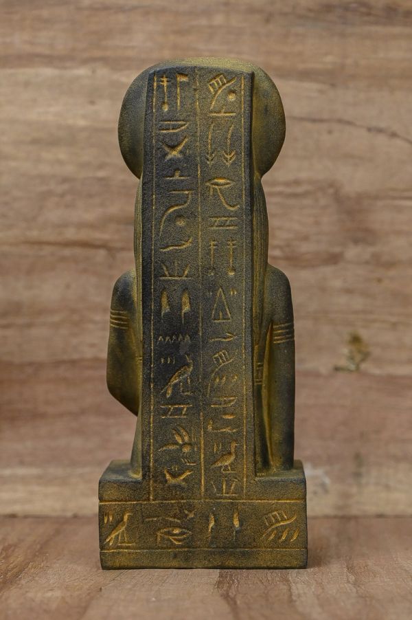 Unique Large statue of Goddess Sekhmet standing, Egyptian Art handcrafted heavy stone made in egypt - Image 4